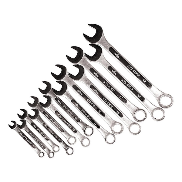 Metric Combo Wrench Set, 13 pcs.